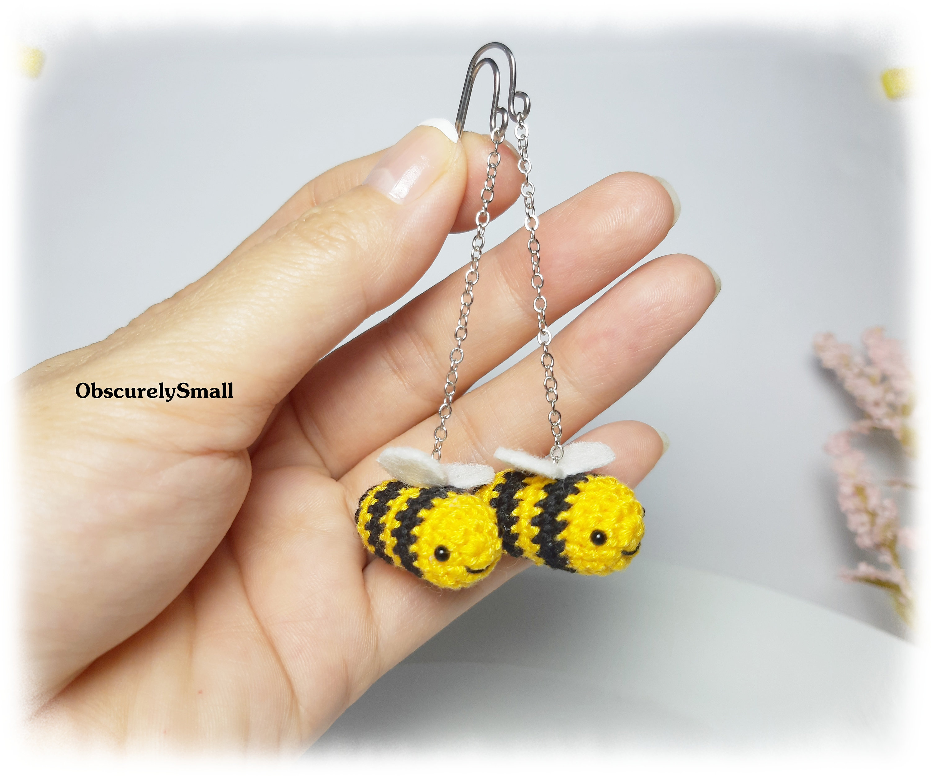 40 Amigurumi Crochet Patterns Worth Considering for Your Next Handmade Project 26 Crochet Bee Earrings