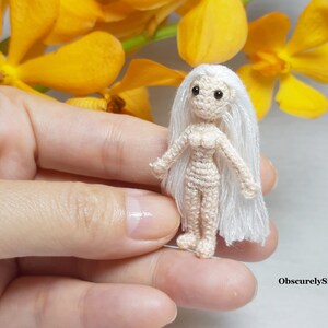 Miniature Crochet Doll Amigurumi Doll Made to Order image 5