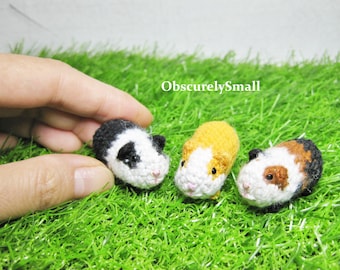 Cobaia de Crochê – Amigurumi Artesanal de Algodão