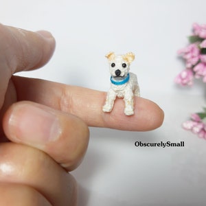 Tiny Puppy Dog - Crochet Dog - Mini Crochet Dog - Made to Order