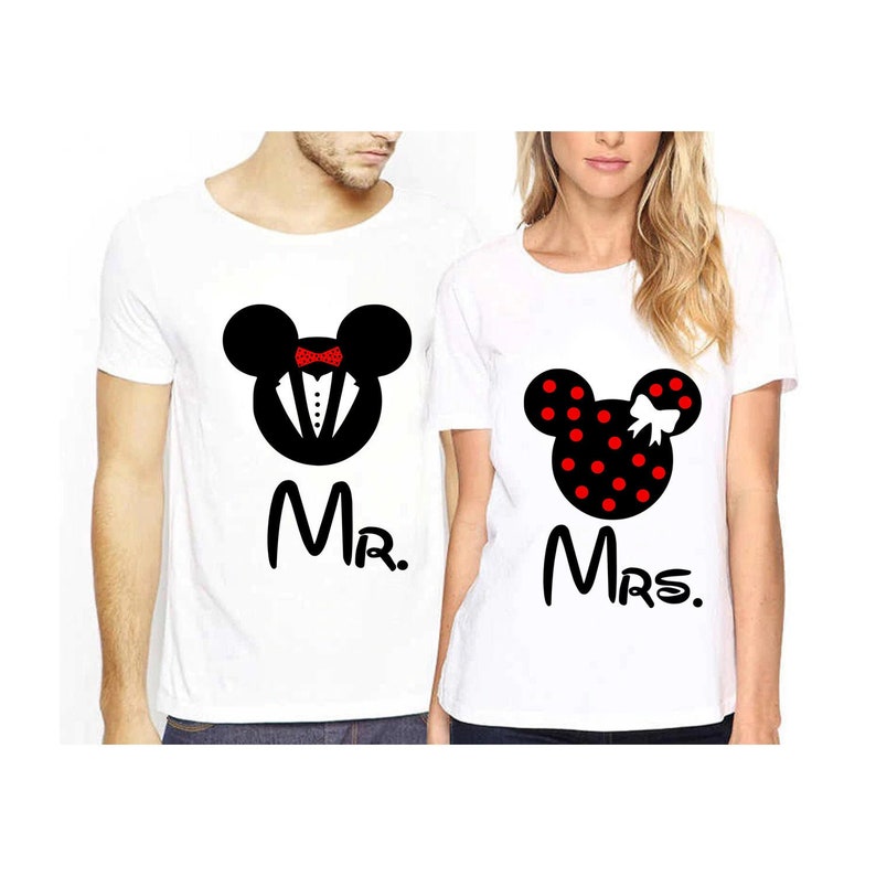 Disney Mr and Mrs svg Bride and Groom svg Wedding Bride | Etsy