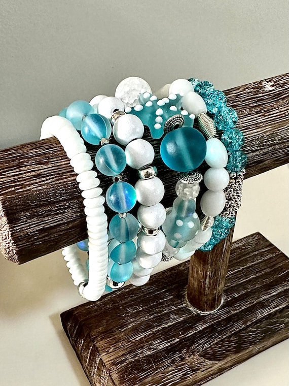 Cubahop Multilayer 5 Pieces Stacking Bracelet Fantasy