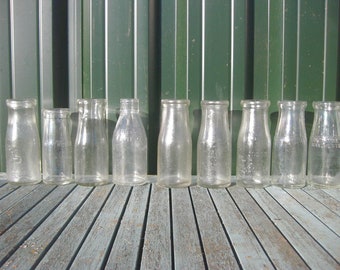 Wedding centerpiece milk bottle | Etsy Mini Milk Bottle Table Lamp | Glass