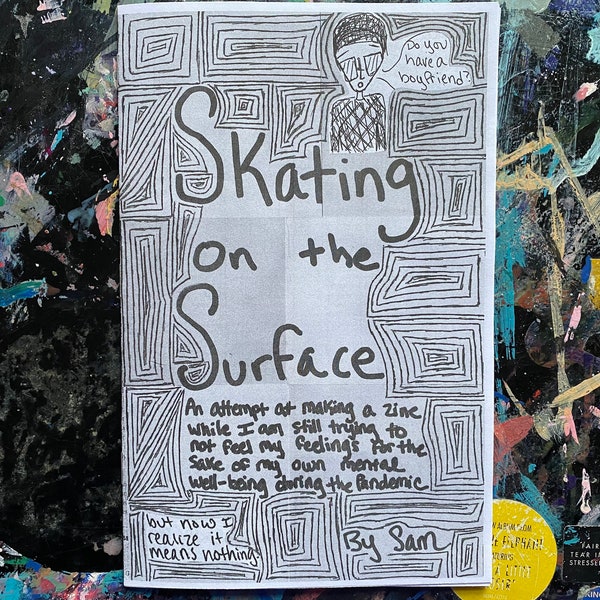 Skateboard Zine Etsy
