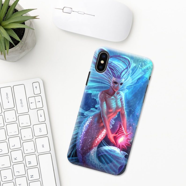 Siren mermaid iPhone case 12 mini 11 Pro Max X XR XS 8 Plus 7 Etsy