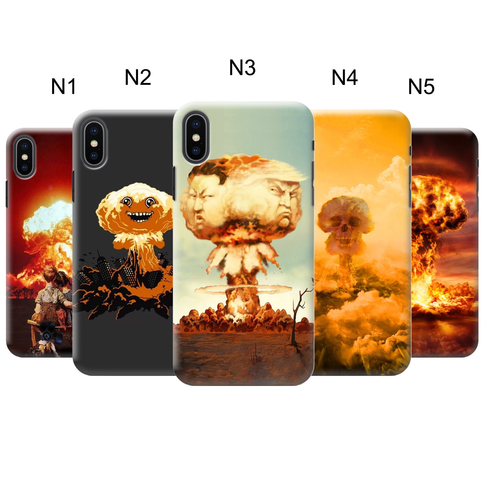 Nuclear Explosion iPhone case 12 mini 11 Pro Max X XR XS 8 Etsy