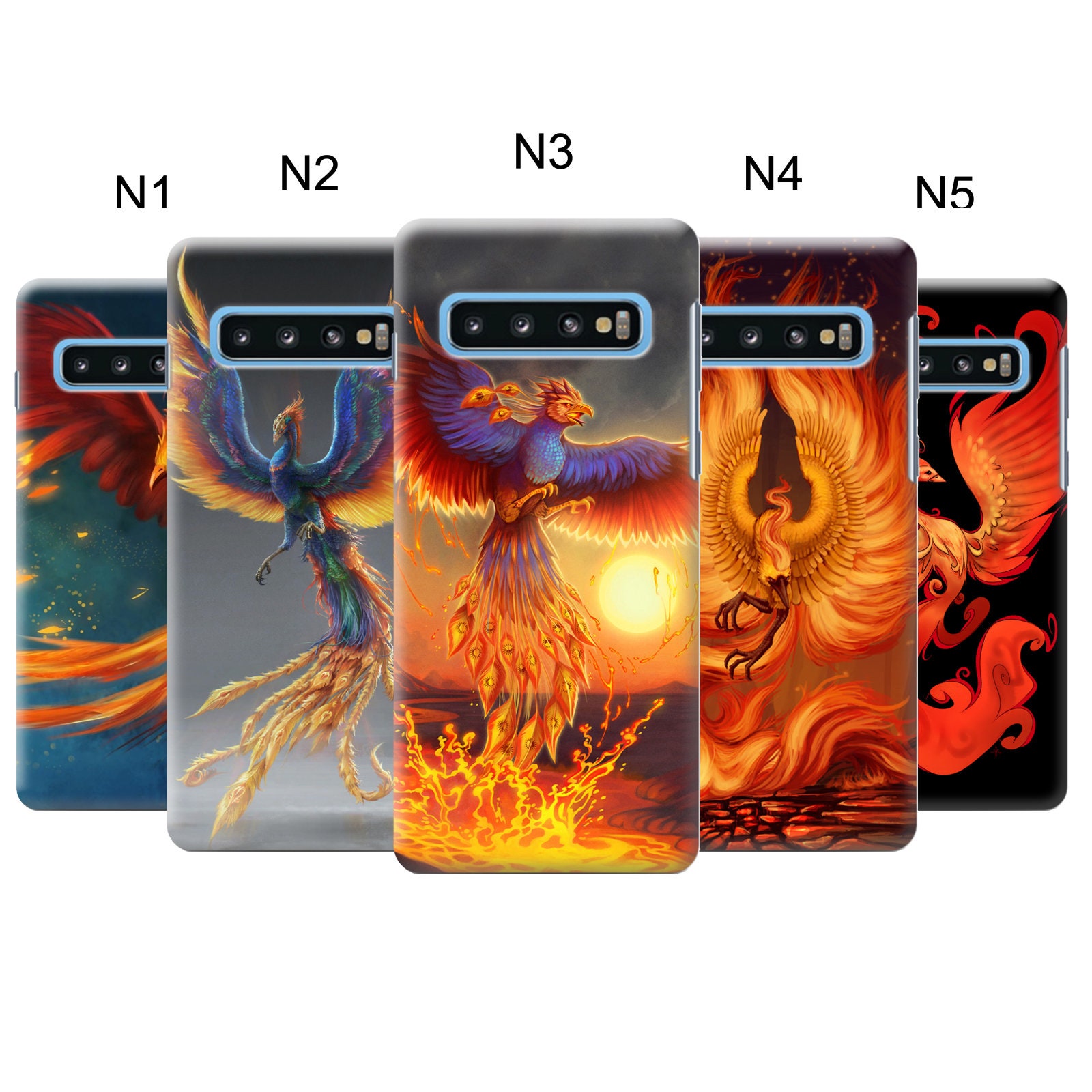 Phoenix Samsung Galaxy Phone Case S20 Ultra S10 Plus S10e S9 Etsy