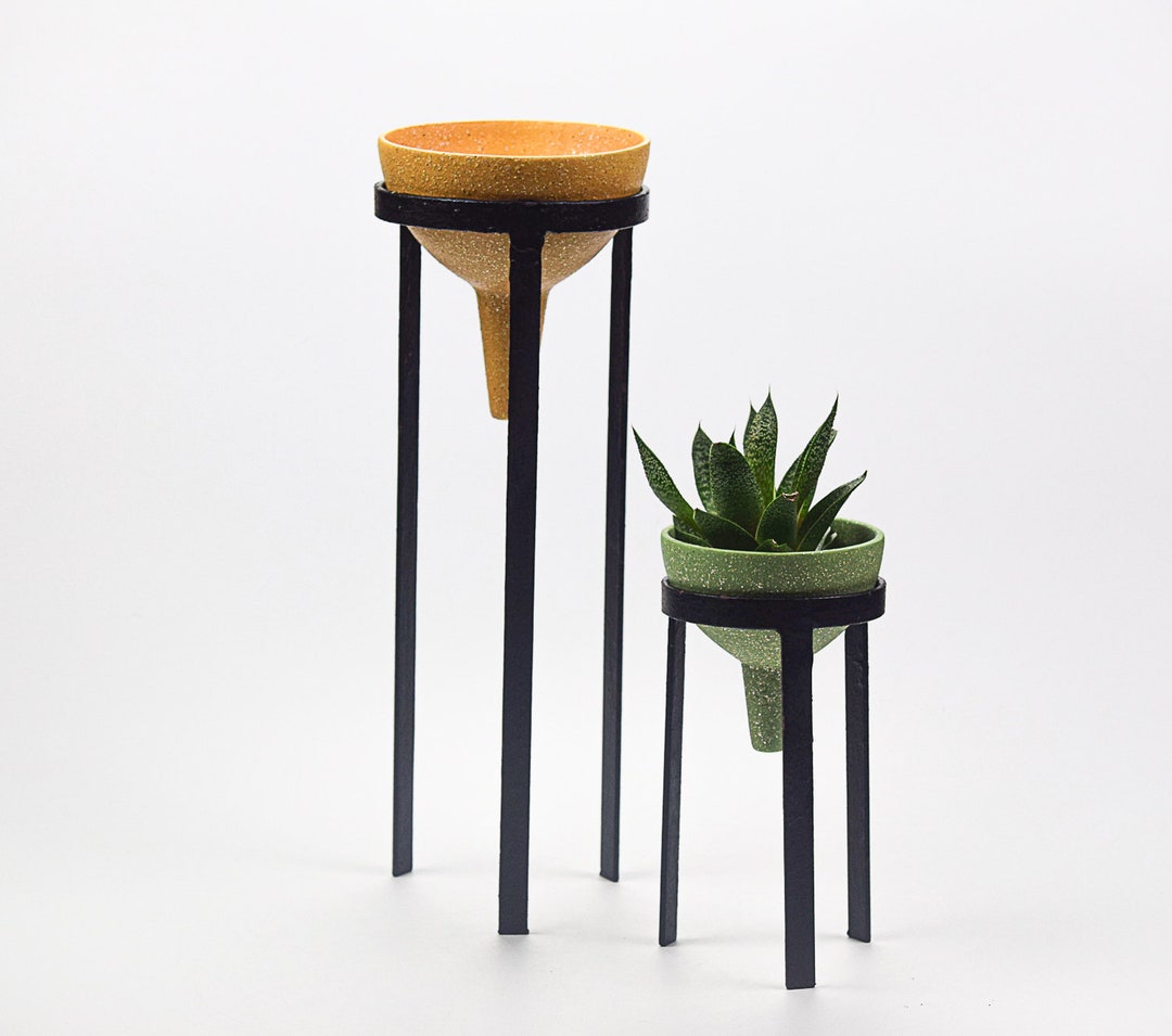 Plant Pot & Stand Handmade Plant Pot Contemporary Plant Pot Modern