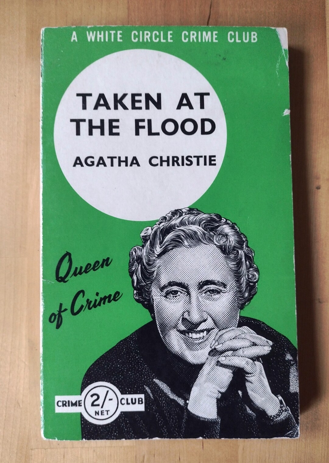 Agatha Christie's taken at the Flood Vintage 1950s Paperback - Etsy