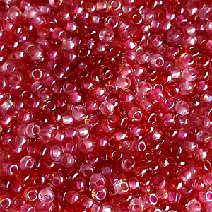 Pink Mix Glass Seed Beads: 3mm DIY Jewelry Making (40g)