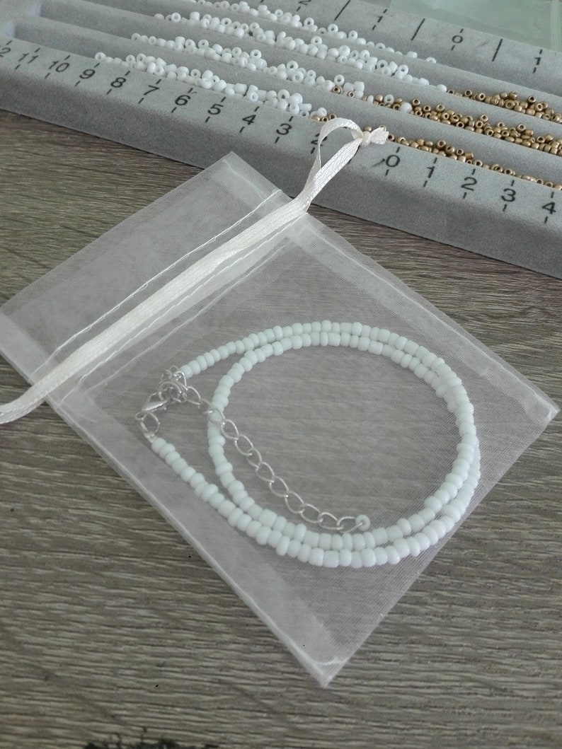 seed bead choker jewelry set bead necklace dainty necklace boho necklace black bracelet one bead choker seed bead Black choker