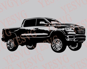 Free Free 164 Ram Truck Svg SVG PNG EPS DXF File