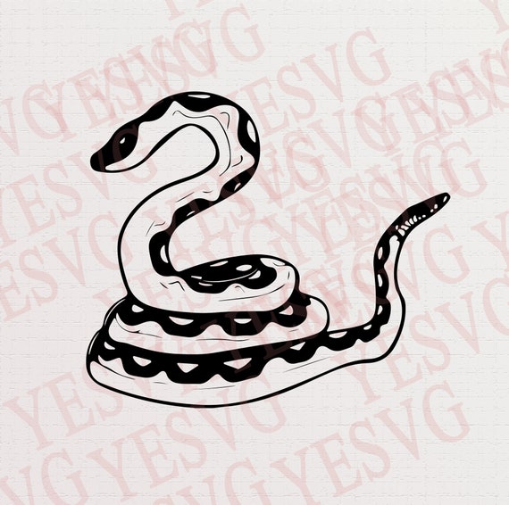 Rattlesnake Svg Snake Svgviper Svgdiamond Back - Etsy India