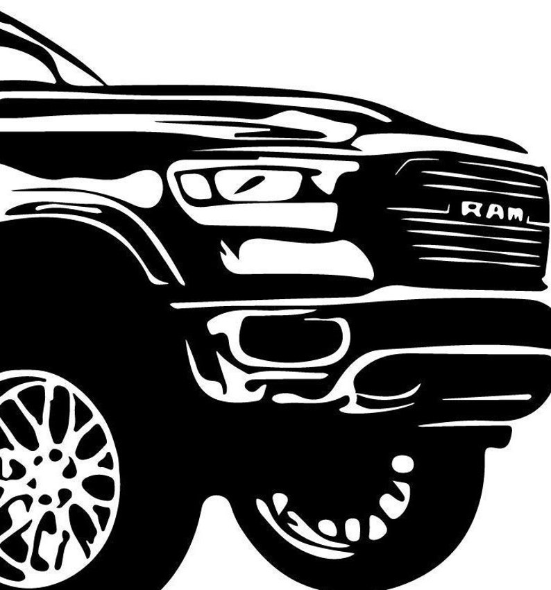 Free Free 129 Ram Truck Svg SVG PNG EPS DXF File