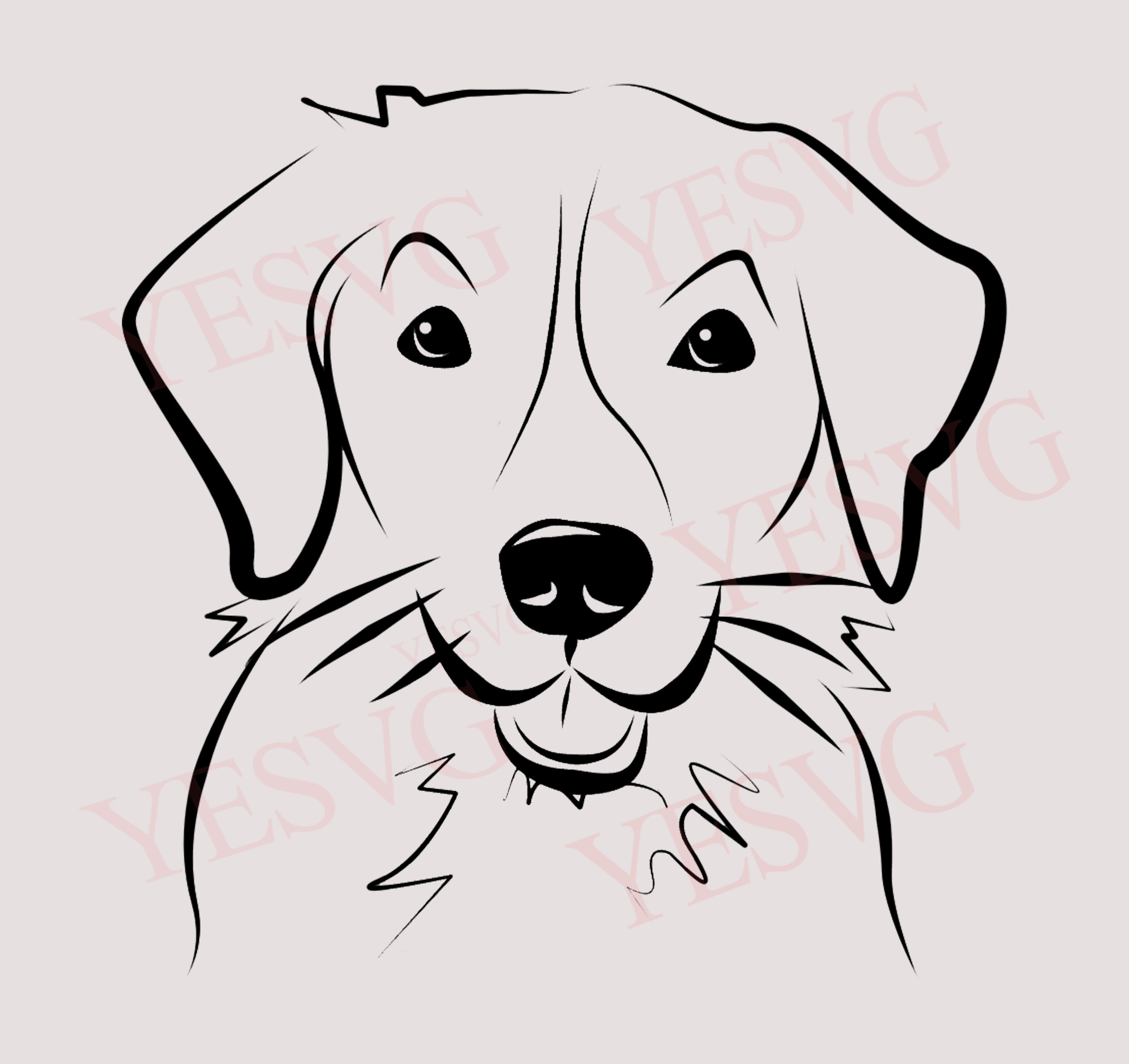 Download Dog Svg File Cute Dog Svg Dog Svg For Cricut Dog Face Etsy