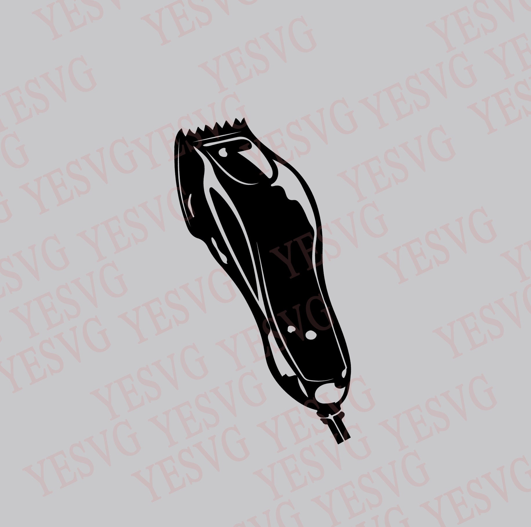 Hair Clippers Svg Barber Clippers Clipart Vector Etsy UK