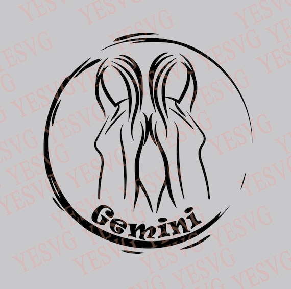Gemini G-Style Black Face Mask - Zodiac Gal