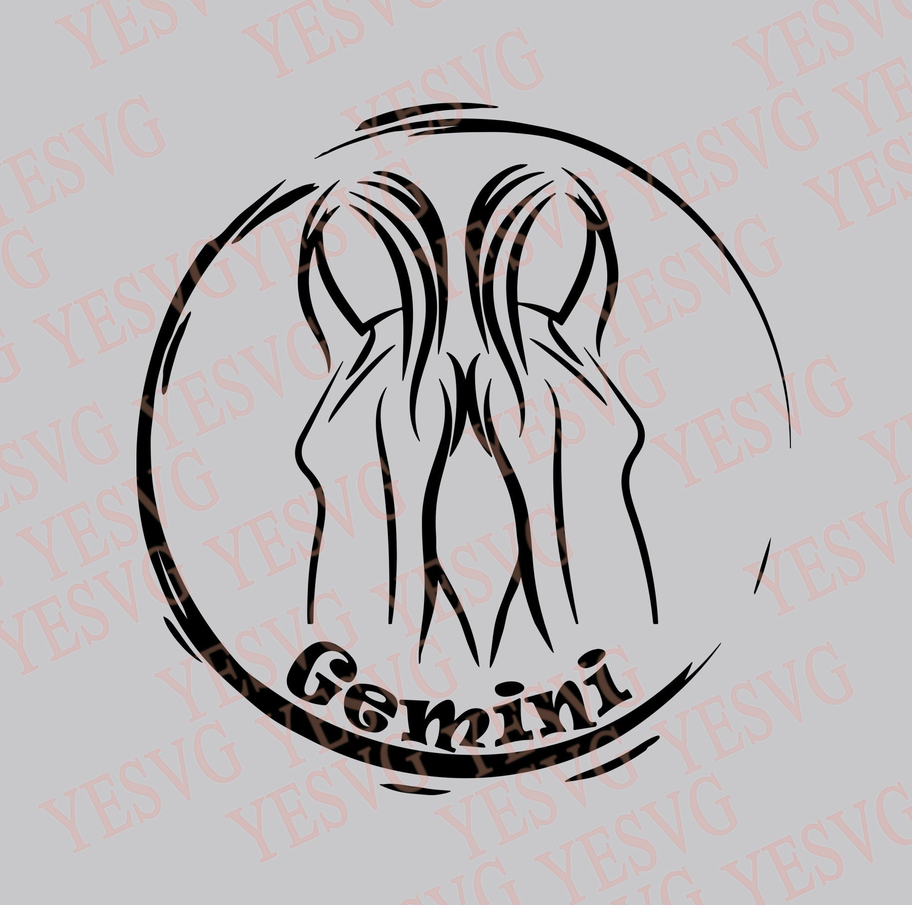 Gemini Twins, Zodiac SVG, Star Sign Vector, Starsign Horoscope, Astrology  Month May June, Cricut Cut Files, Downloadable Print File Design - Etsy  Canada