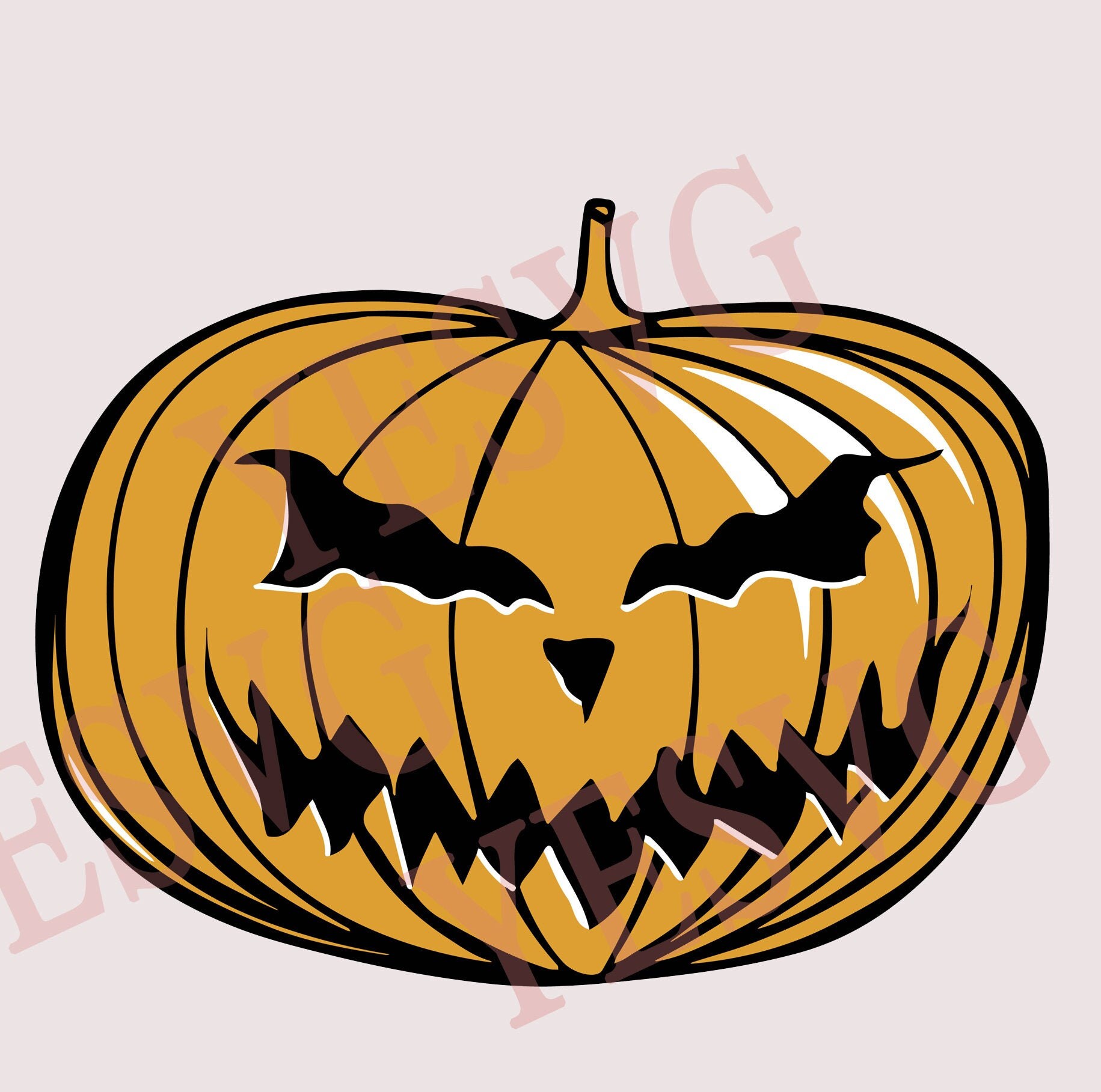 Pumpkin Svg, Scary Pumpkin SVG, Jack-o-lantern Svg File, Halloween Svg  File, Cut Files for Cricut, Silhoutte, Pumpkin Clipart, Evil Pumpkin - Etsy