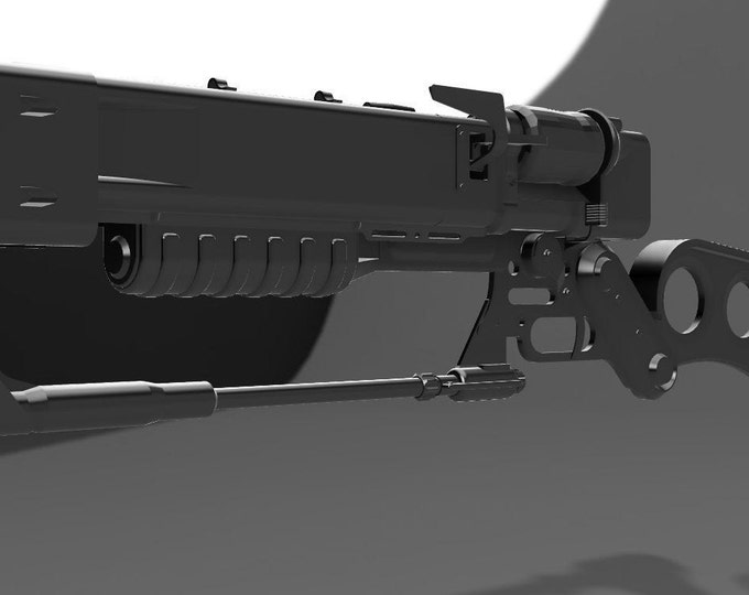 Fallout Laser Rifle STL File for 3D Printing Etsy