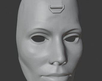 STL FILE Ash mask from Titanfall 2 for 3D printing