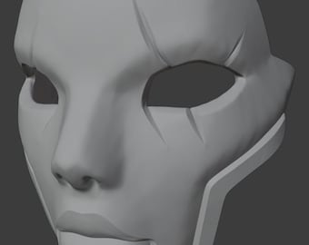 STL FILE Lifeline judge mask from Apex Legends for 3D printing