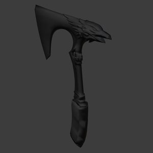 Apex Legends Bloudhound axe STL file for 3D printing