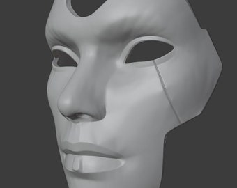 STL FILE Ash mask from Apex Legendsfor 3D printing