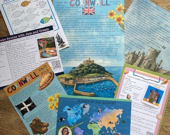 St. Michael's Mount Travel Activity Pack: Children's Letter (Digital Download)