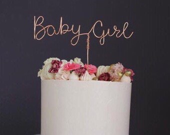 Baby Girl, handmade, wire, baby shower, celebration