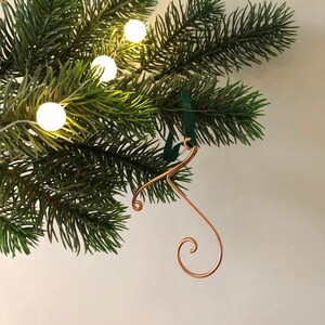 Initial Christmas Tree Decoration, personalised keepsake image 6