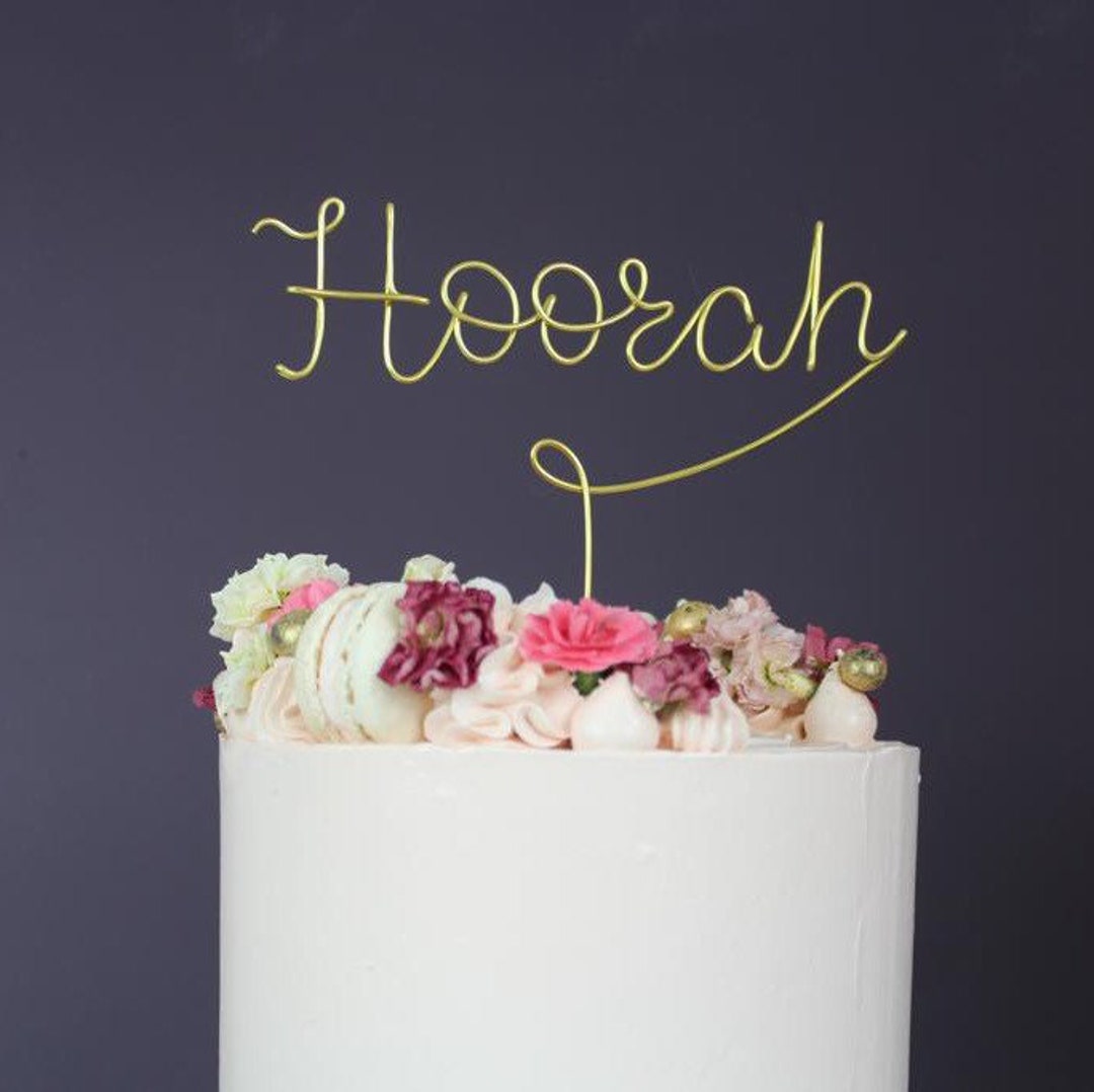 Happy Birthday Cake Topper – Lushra