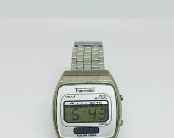 Vintage thermidor women's digital watch - collectible watch