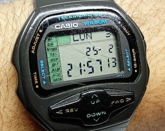 Rare Vintage Unisex Casio DBF-50W Mod 1010 Telememo 50 Database