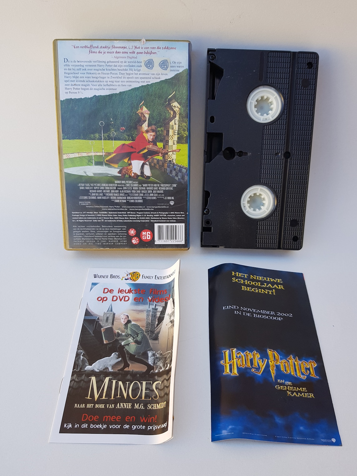 Vintage VHS Tape Harry Potter and the Philosopher's Stone Etsy