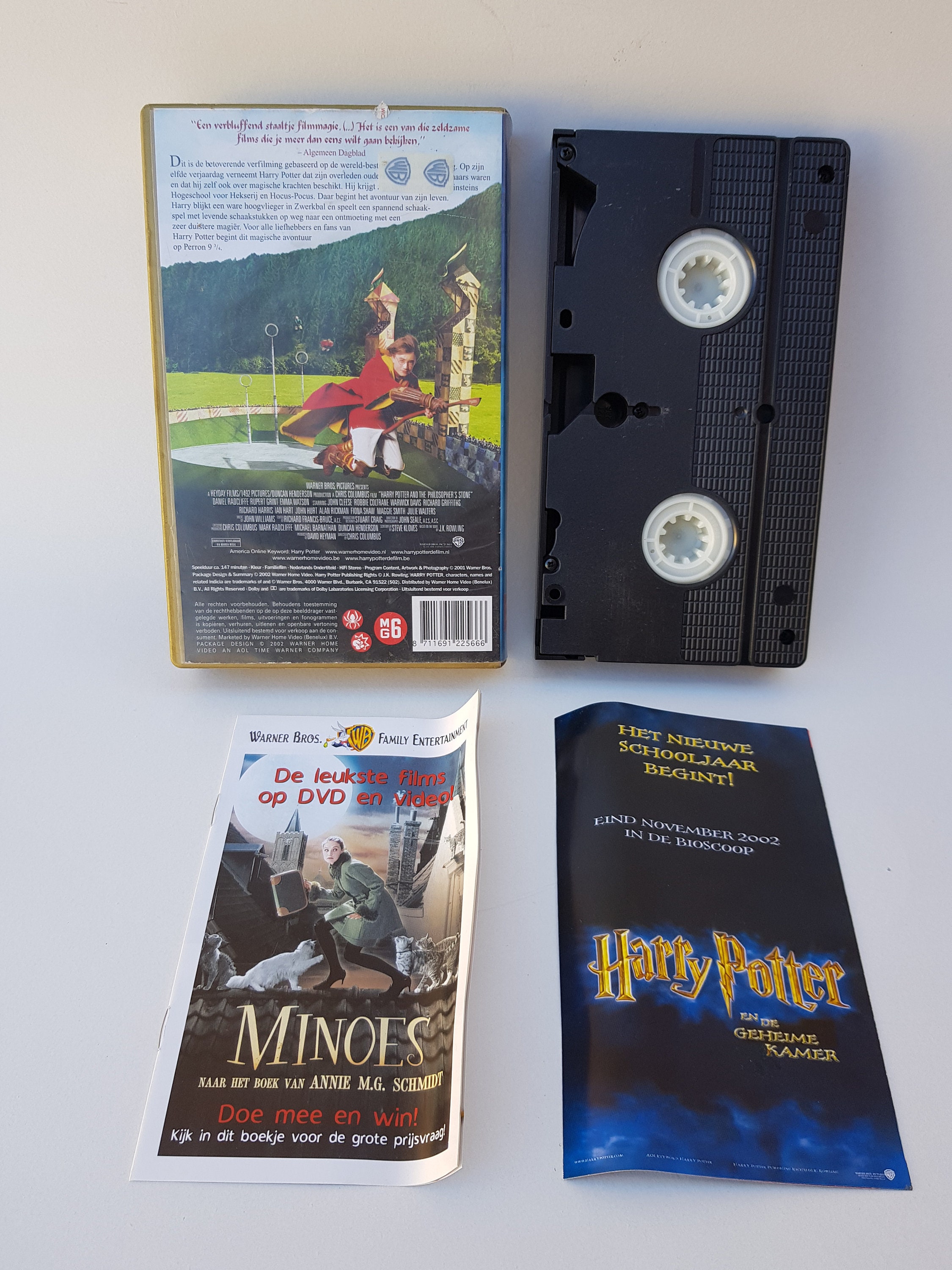 Vintage VHS Tape Harry Potter and the Philosopher's Stone - Etsy