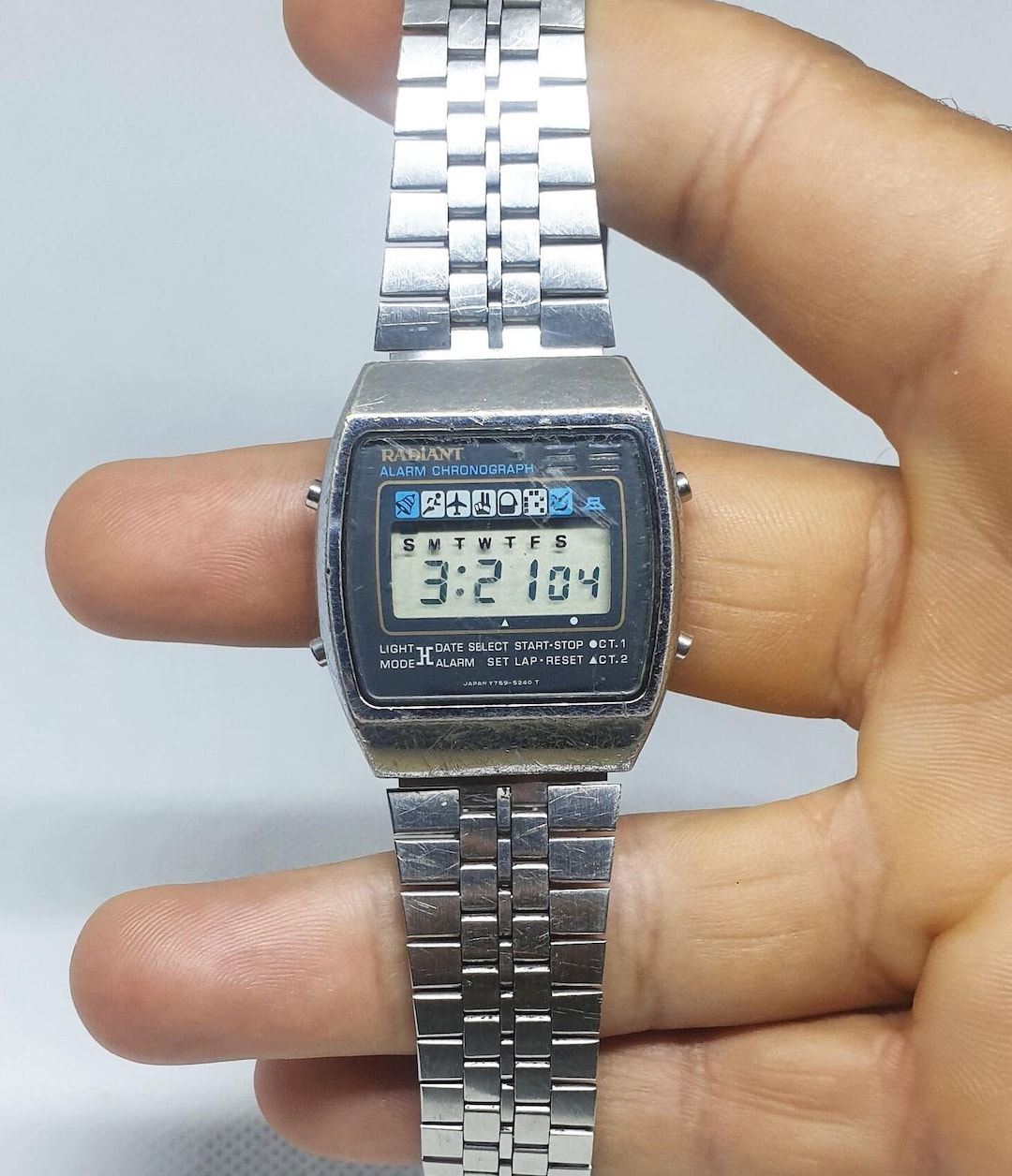 Wrist Watch Vintage Digital Seiko Watches Seiko Digital Watch