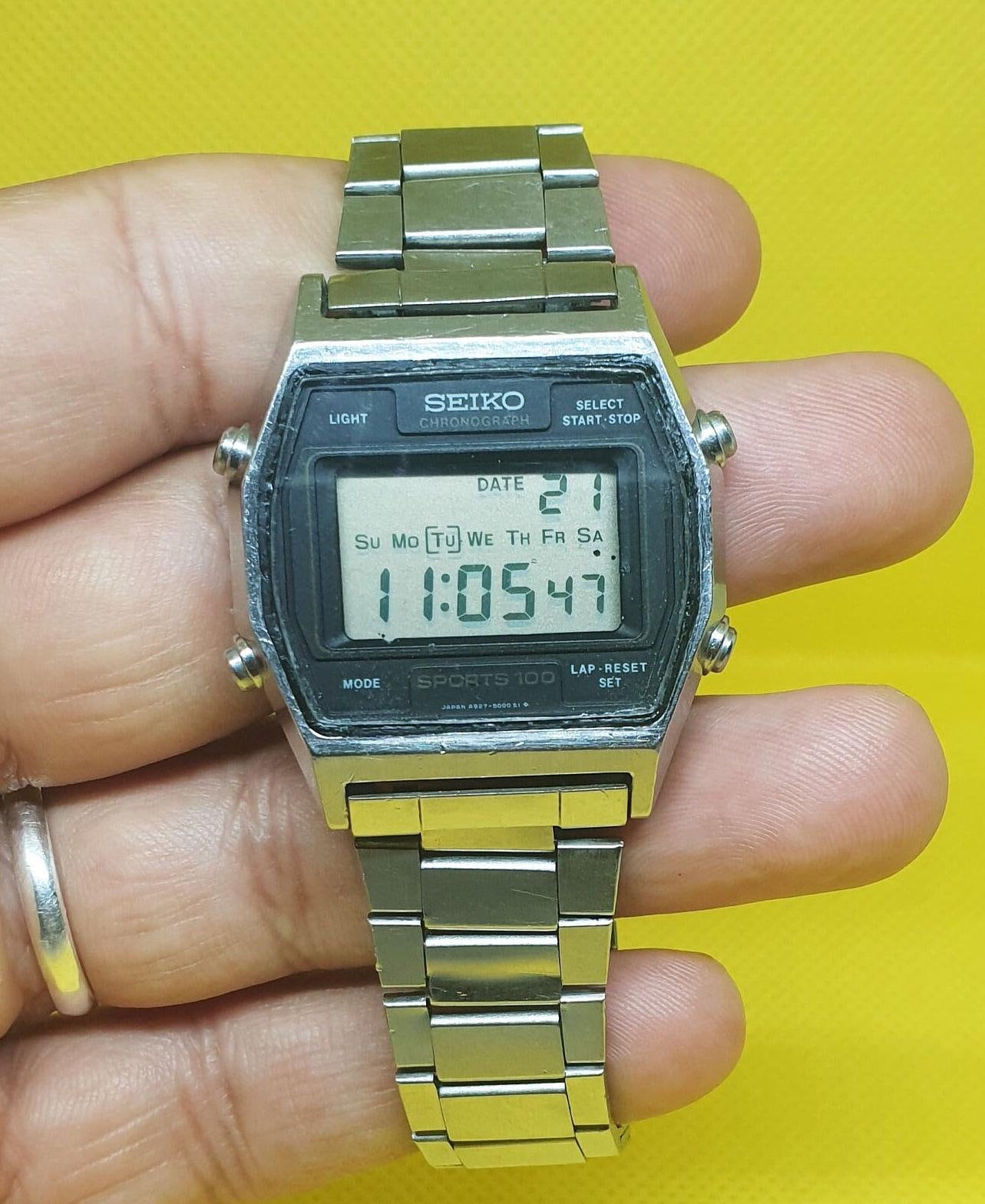 Seiko A359-4000 vintage digital all working | eBay