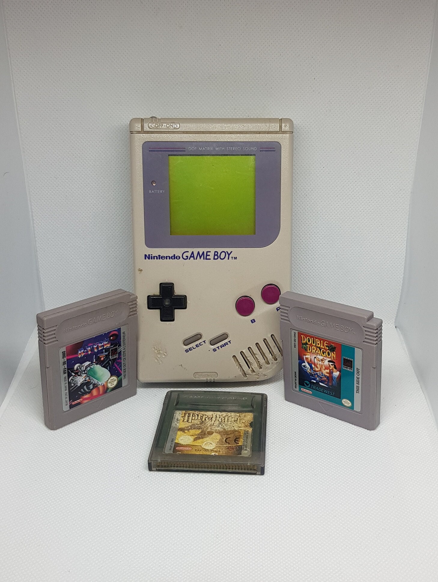 Vintage Original Nintendo Gameboy Working Game Boy 1989 Gray 1980s Video  Game Handheld DMG-01