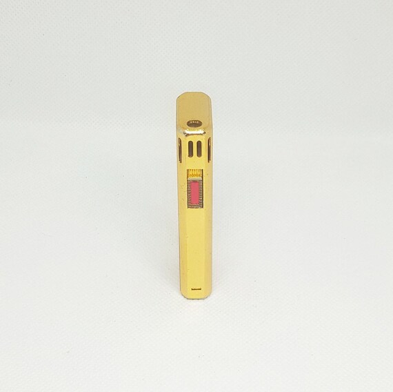 Vintage Rare Battery Gas Lighter ''HADSON'' New Power 8-gold
