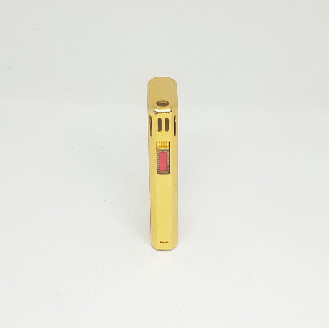 Vintage Rare Battery Gas Lighter ''HADSON'' New Power 8-gold