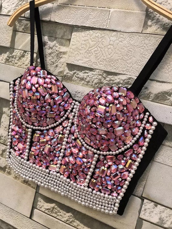 beaded bralet