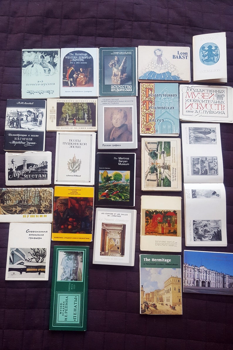 350pcs. Postcard set 23 art 1963-1990