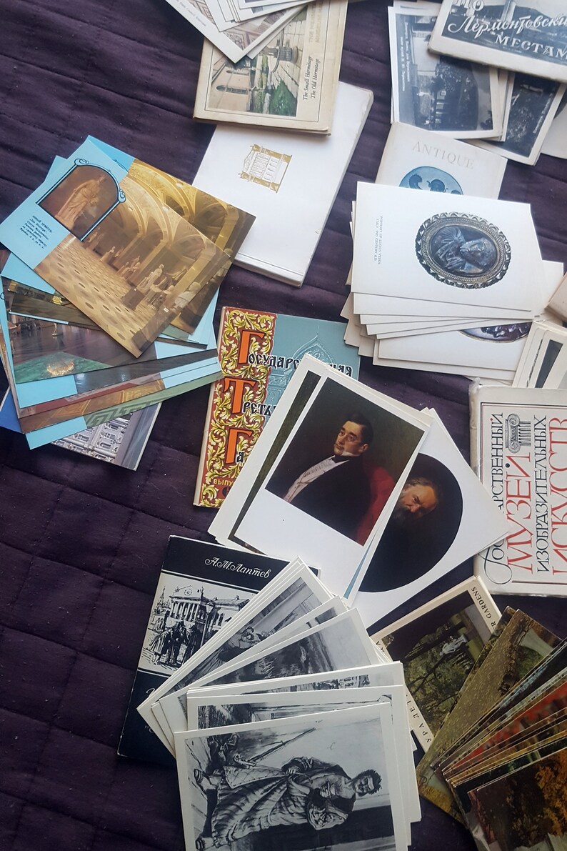 350pcs. Postcard set 23 art 1963-1990