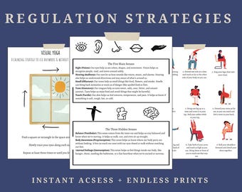 Regulation Supports, Sensory Supports for Kids, Regulation Activities, Grounding Strategies, Sensory Kit, Strategies, Autism Supports