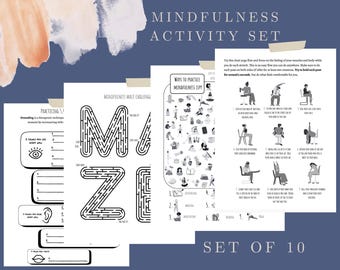 Activities for Kids, Executive Functioning Activities, Teacher Supplemental Materials, Substitute Activities, Chair Yoga, Mindfulness