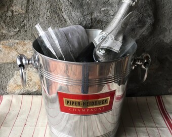 本物のヴィンテージBOLLINGERシャンパンクーラー、アイスバケツ