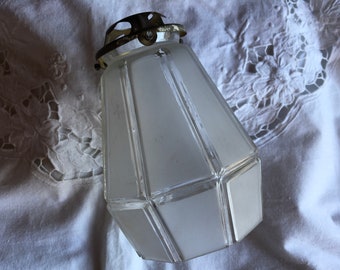 Klosz szklany w stylu ART DECO