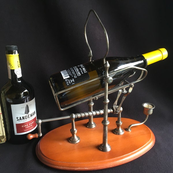 vintage carafe MÉCANIQUE BERCEAU pour le PORTO ou les vins rouges vieillis précieux.