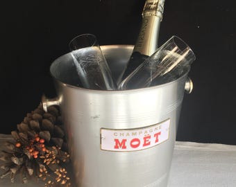 本物のヴィンテージBOLLINGERシャンパンクーラー、アイスバケツ